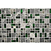 Mozaik pločica Kombi Crystal XCM MC509  (30 x 30 cm, Sivo/Zelena) | BAUHAUS