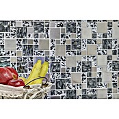 Mozaik pločica Crystal Mix XCM MC629  (30 x 30 cm, Crno-sive boje, Sjaj) | BAUHAUS