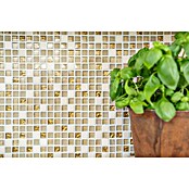 Mozaik pločica Quadrat Crystal Mix XCM M910  (30,5 x 32,2 cm, Bijele boje, Sjaj) | BAUHAUS