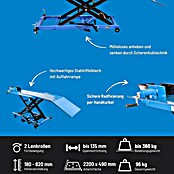 Güde Montagerampe GMR 360 (Höhenverstellung: 18 cm - 82 cm) | BAUHAUS