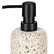 Camargue Seifenspender Stone Terrazzo (7,5 x 7,5 x 18 cm, Polyresin, Beige/Braun) | BAUHAUS