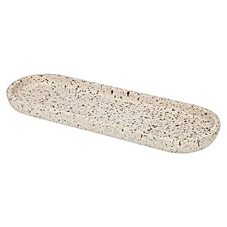 Camargue Kopalniška odlagalna polica Stone Terrazzo (Širina: 10,7 cm, Polirezin, Bež barve)