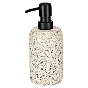 Camargue Seifenspender Stone Terrazzo (7,5 x 7,5 x 18 cm, Polyresin, Beige/Braun) | BAUHAUS