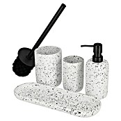 Camargue Badablage Stone Terrazzo (Breite: 10,7 cm, Polyresin, Weiß/Schwarz) | BAUHAUS