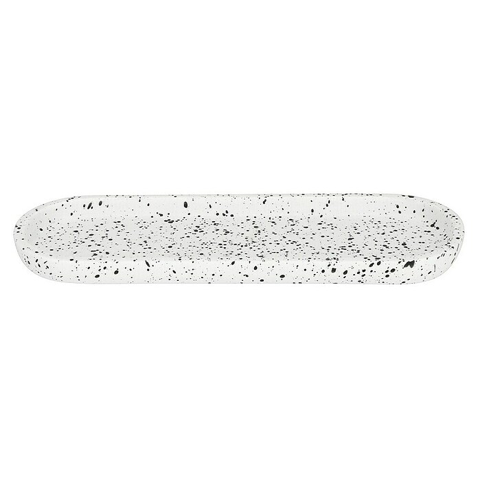 Camargue Kopalniška odlagalna polica Stone Terrazzo  (Širina: 10,7 cm, Polirezin, Črno-bele barve) | 3715 - Einzelaccessoires | DADD - Accessoires | DAD - Badausstattung | DA - Badausstattung/Bäderwelt | D - Sanitär | BAUHAUS