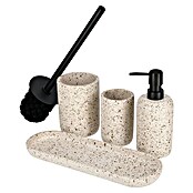 Camargue Zahnputzbecher Stone Terrazzo (L x B x H: 75 x 75 x 112 cm, Kunststoff, Beige/Braun) | BAUHAUS