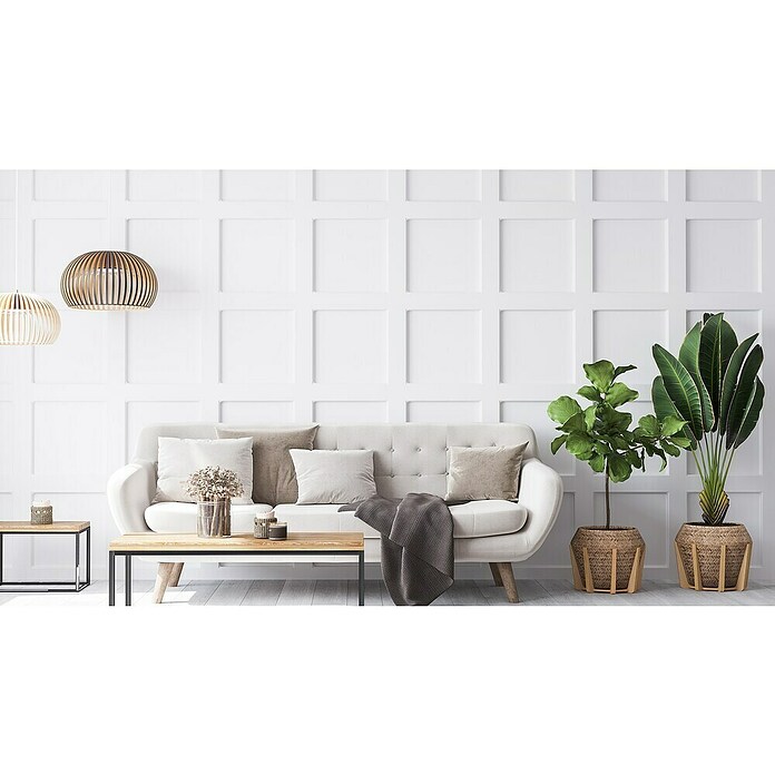 Stenski panel Shaker  (Do x Š x De: 1.180 x 94,5 x 8,5 mm, MDF) | 5048 - Akustikpaneele | GCDB - Paneele | GCD - Wand Boden Decke Leisten | GC - Wand Boden Decke Leisten | G - Holz/Bauelem | BAUHAUS