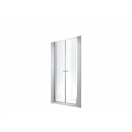 Glaszentrum Hagen  Nischendusche 130x195 cm Nischentür Pendeltür 6mm ESG Glas