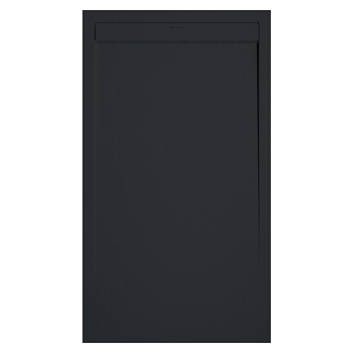 Duplach Plato de ducha Smart (L x An: 140 x 80 cm, Material compuesto, Negro) | BAUHAUS