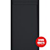 Duplach Plato de ducha Smart (L x An: 90 x 90 cm, Material compuesto, Negro) | BAUHAUS