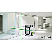 Laserliner Kruislijnlaser EasyCross-Laser Green Set (Max. werkbereik: 0 m - 40 m) | BAUHAUS
