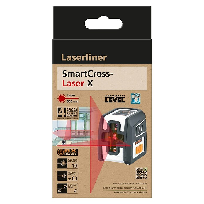 Laserliner Kruislijnlaser SmartCross-Laser X (Max. werkbereik: 0 m - 10 m) | BAUHAUS