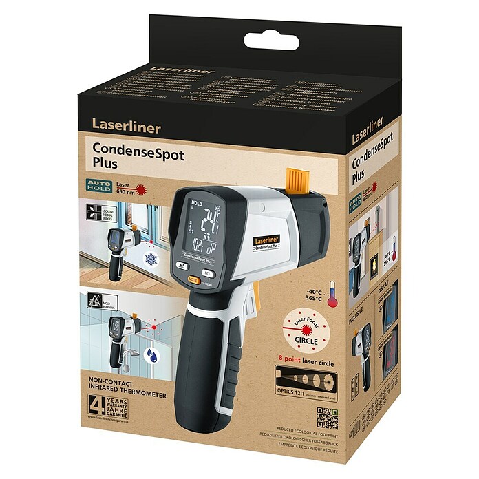 Laserliner Infraroodthermometer CondenseSpot Plus (Meetbereik: -38 °C tot +365 °C) | BAUHAUS