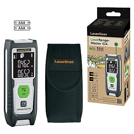 Laserliner Laserentfernungsmesser LaserRange-Master Gi4 (Messbereich: 0,3 - 40 m, Ohne Tasche)