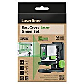 Laserliner Kruislijnlaser EasyCross-Laser Green Set (Max. werkbereik: 0 m - 40 m) | BAUHAUS