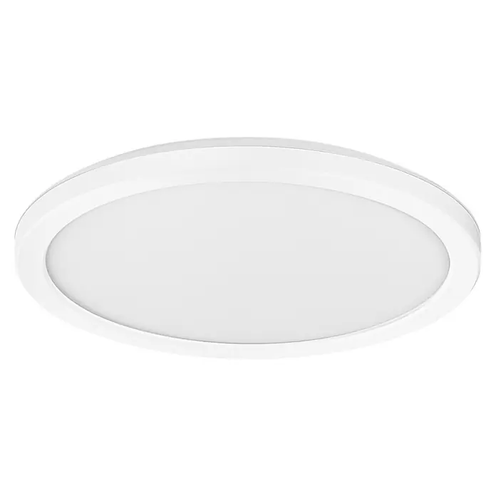 Osram Smart+ LED-Panel Ultra Slim Backlight - 19 W, Weiß, RGBW, Ø x H: 23,5 x 2,7 cm - Runde LED-Deckenleuchte in Weiß. Die Lampe ist schlicht und modern und sorgt für eine angenehme Ausleuchtung in jedem Raum.