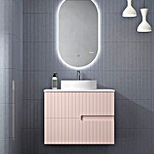 Duplach Mueble de lavabo Abi (L x An x Al: 45 x 80 x 60 cm, Rosa, Melamina) | BAUHAUS