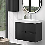 Duplach Mueble de lavabo Abi (L x An x Al: 45 x 80 x 60 cm, Negro, Melamina) | BAUHAUS