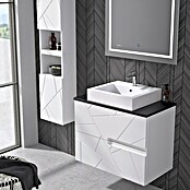 Duplach Mueble de lavabo Gurla (L x An x Al: 45 x 60 x 60 cm, Blanco, Melamina) | BAUHAUS