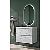 Duplach Mueble de lavabo Gurla (L x An x Al: 45 x 80 x 60 cm, Gris, Melamina) | BAUHAUS