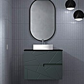 Duplach Mueble de lavabo Gurla (L x An x Al: 45 x 60 x 60 cm, Antracita, Melamina) | BAUHAUS