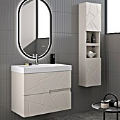 Duplach Mueble de lavabo Gurla (L x An x Al: 45 x 80 x 60 cm, Beige, Melamina) | BAUHAUS