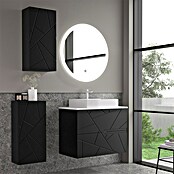 Duplach Mueble de lavabo Gurla (L x An x Al: 45 x 60 x 60 cm, Negro, Melamina) | BAUHAUS