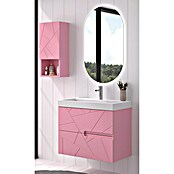 Duplach Mueble de lavabo Gurla (L x An x Al: 45 x 100 x 60 cm, Rosa, Melamina) | BAUHAUS