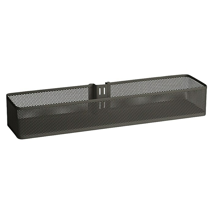 Elfa Classic by Elfa Gitterkorb (L x B x H: 10,6 x 43,5 x 7,4 cm, Graphit) | BAUHAUS