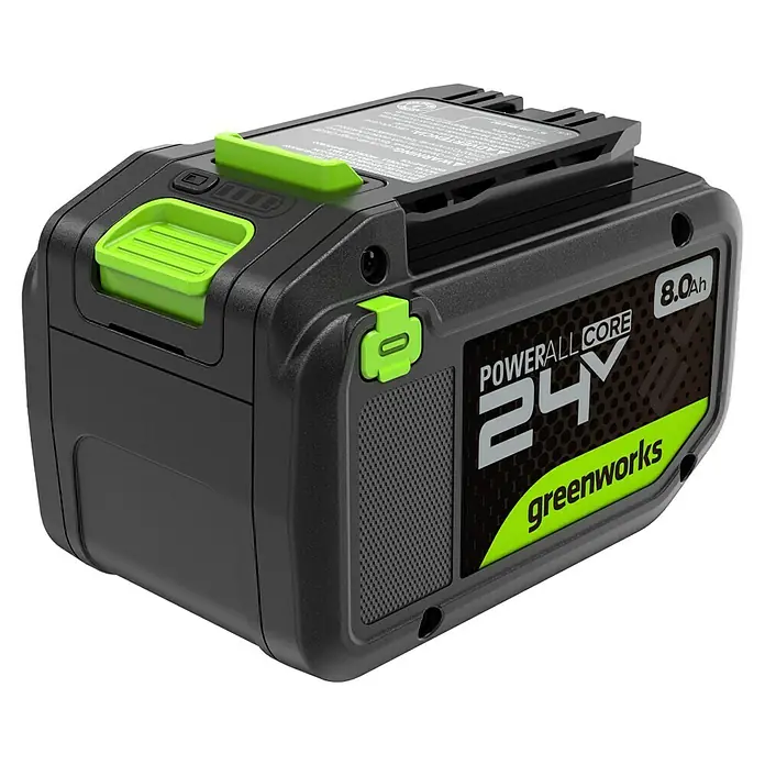 Greenworks Akku 24V 8 AH HP mit USB-C - 24 V, 8 Ah, Li-Ionen - Greenworks 24V Powerall Core 8.0Ah Akku für kabellose Werkzeuge. Leistungsstark und langlebig für Garten- und Heimwerkerprojekte.