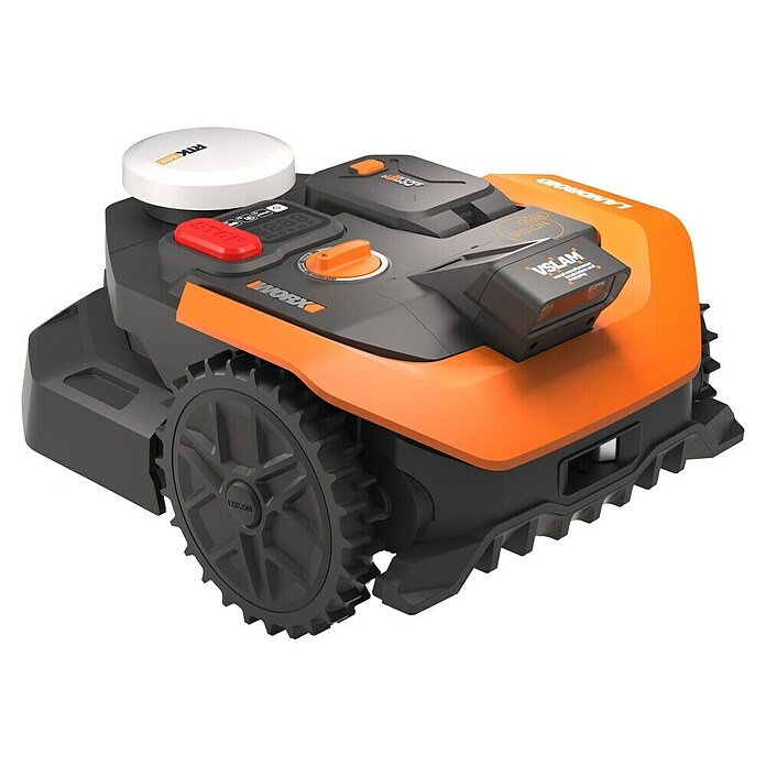 Worx PowerShare 20V Mähroboter M650 Vision Cloud WR365E (650 m², Schnittbreite: 18 cm, Satellitengestützte Navigation, RTK) | BAUHAUS