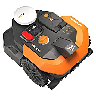 Worx PowerShare 20V Mähroboter Vision Cloud WR305E (500 m², Schnittbreite: 18 cm, Satellitengestützte Navigation, RTK)