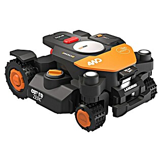 Worx PowerShare 20V Mähroboter L4000 AWD Landroid Vision Cloud AI RTK WR344E (4 000 m², Schnittbreite: 22 cm, Satellitengestützte Navigation, RTK)