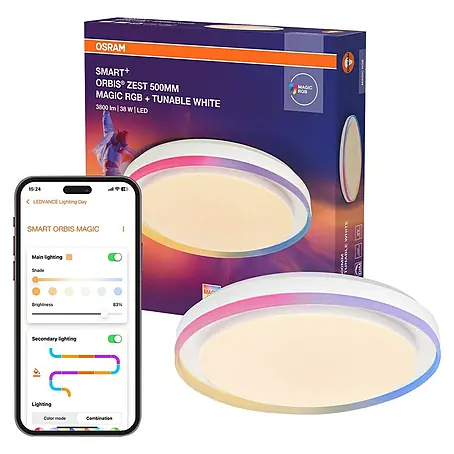 Osram Smart+ LED-Deckenleuchte rund Orbis Zest