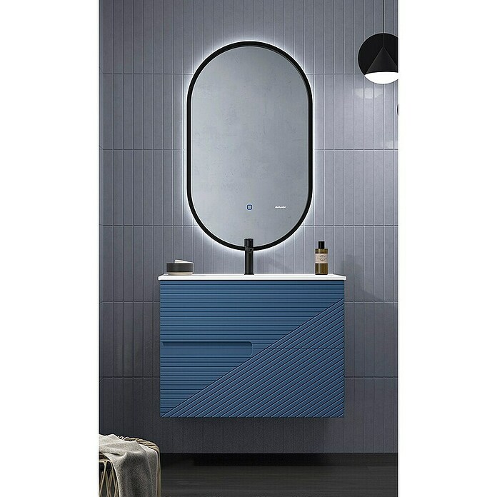Duplach Mueble de lavabo Rimo (L x An x Al: 45 x 100 x 60 cm, Oceano, Melamina) | BAUHAUS