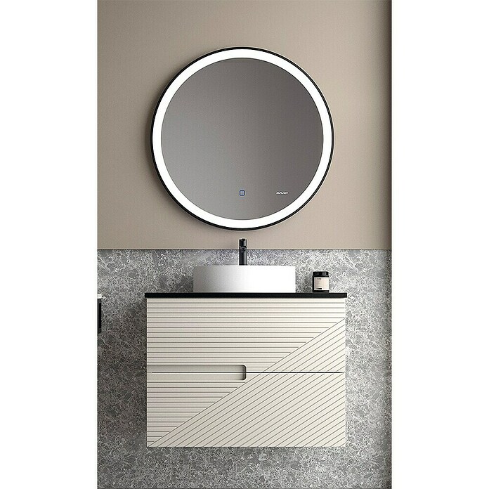 Duplach Mueble de lavabo Rimo (L x An x Al: 45 x 100 x 60 cm, Beige, Melamina) | BAUHAUS