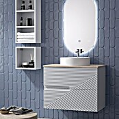Duplach Mueble de lavabo Rimo (L x An x Al: 45 x 100 x 60 cm, Gris, Melamina) | BAUHAUS