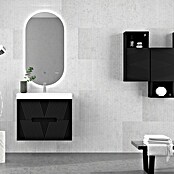 Duplach Mueble de lavabo Istor (L x An x Al: 45 x 60 x 60 cm, Negro, Melamina) | BAUHAUS