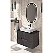 Duplach Mueble de lavabo Istor (L x An x Al: 45 x 60 x 60 cm, Antracita, Melamina) | BAUHAUS