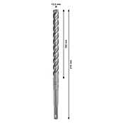 Bosch Broca para hormigón SDS-Plus 5X (Diámetro: 12 mm, Largo: 210 mm)