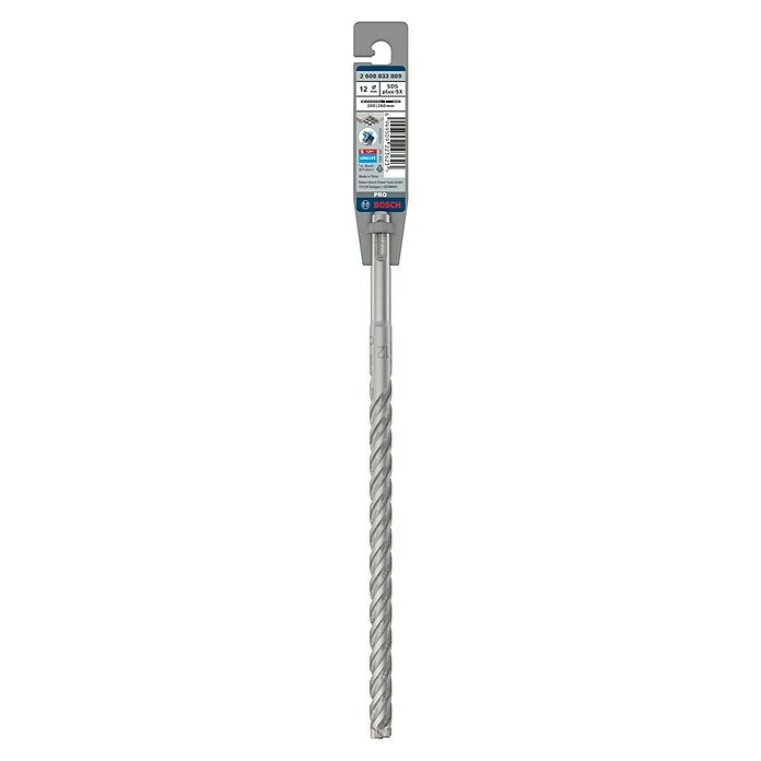 Bosch Broca para hormigón y mampostería SDS-Plus 5X (1 ud., Diámetro de la broca: 12 mm, Longitud de trabajo: 200 mm) | BAUHAUS