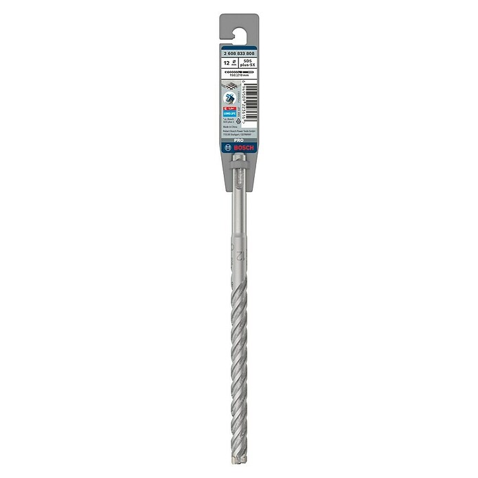 Bosch Broca para hormigón SDS-Plus 5X (Diámetro: 12 mm, Largo: 210 mm)