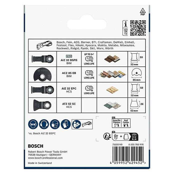 Bosch Installations-Set (null, 4 -tlg.) | BAUHAUS