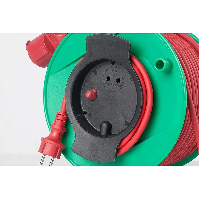 as-schwabe Kabeltrommel H05RR-F 3G1,5 - Kunststoff, 50 m, H05RR-F, IP44