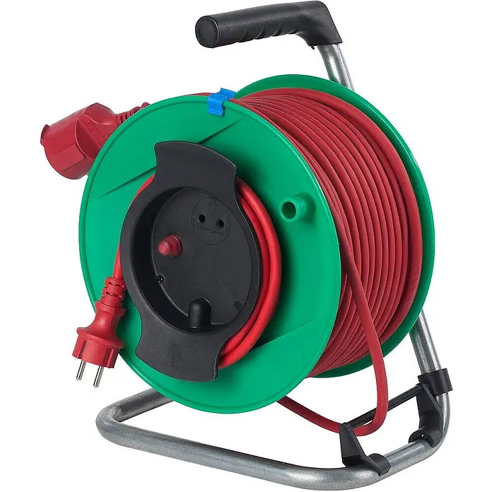 as-schwabe Kabeltrommel H05RR-F 3G1,5 - Kunststoff, 50 m, H05RR-F, IP44