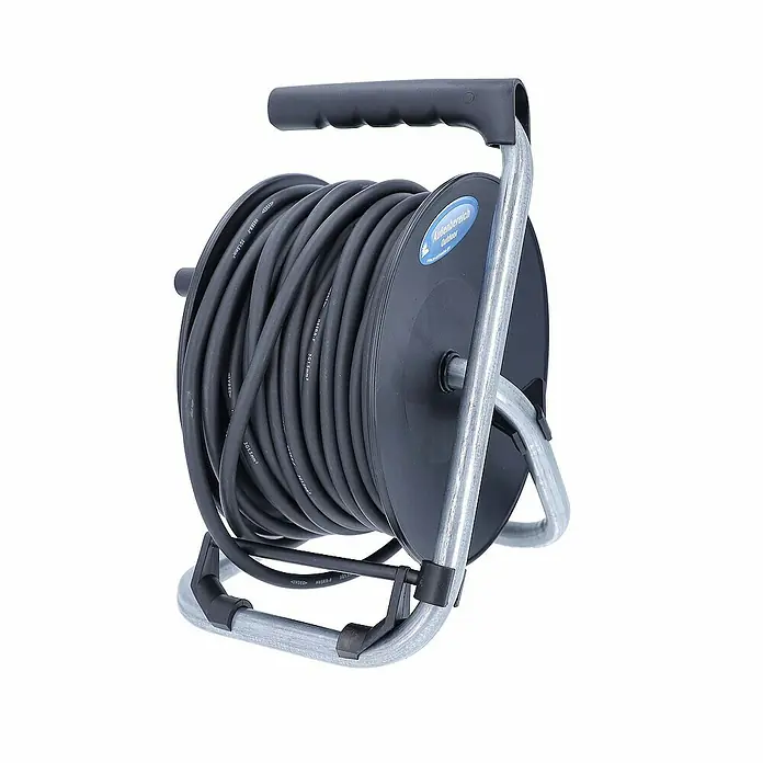 as-schwabe Kabeltrommel H05RR-F 3G1,5 - Kunststoff, 25 m, H05RR-F, IP44