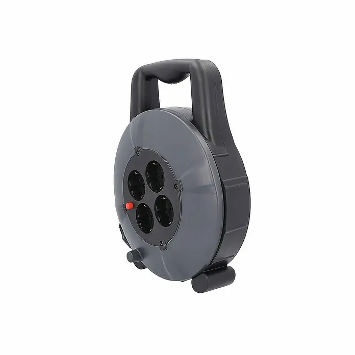 as-schwabe Kabeltrommel H05VV-F 3G1,5 - Kunststoff, 10 m, H05VV-F, IP20