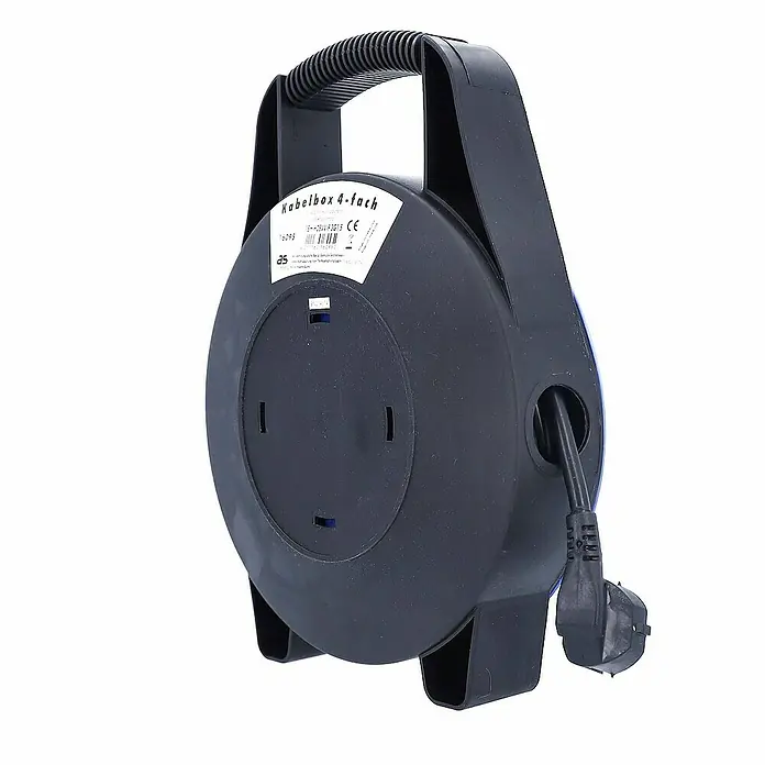 as-schwabe Kabeltrommel H05VV-F 3G1,5 - Kunststoff, 15 m, H05VV-F, IP20