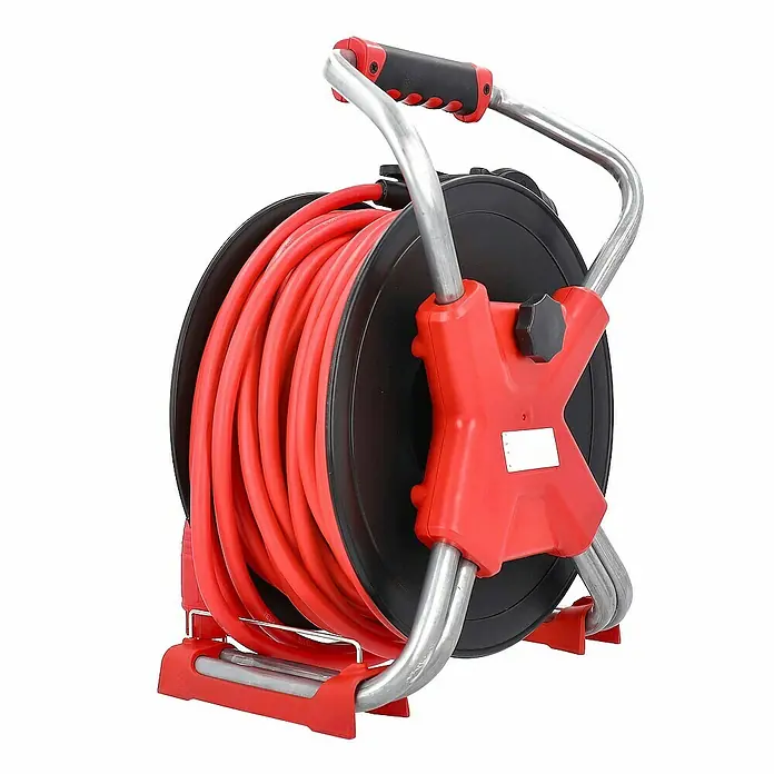 as - Schwabe Dachdecker Gerätekabeltrommel 40 m H05RN-F 3G2,5 IP44 - 