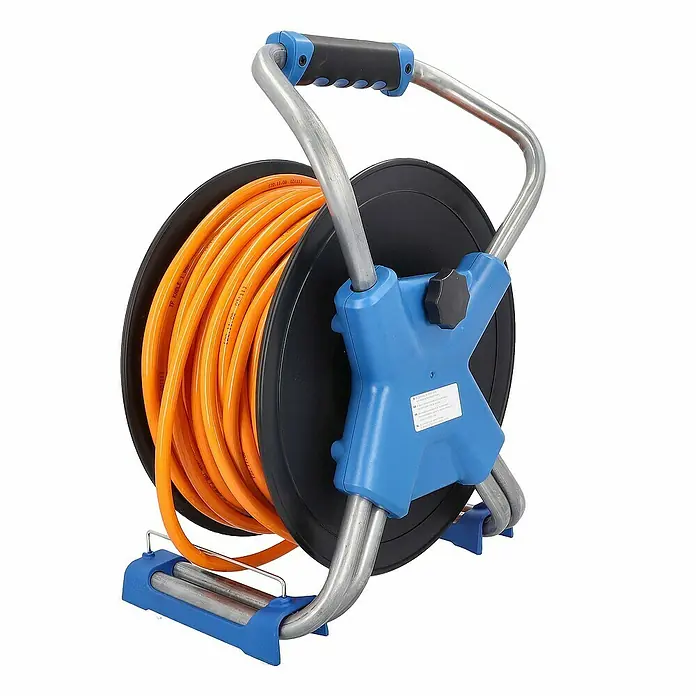 as-schwabe Kabeltrommel H07BQ-F 3G2,5 - Kunststoff, 40 m, IP44